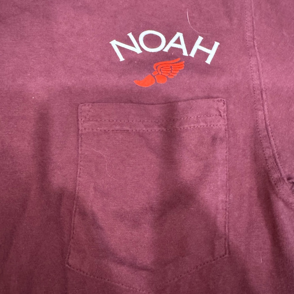 Noah NYC Maroon Short Sleeve Tee - Picture 2 of 4
